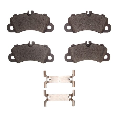 Dynamic Friction Co 3000 Semi-Metallic Brake Pads Hardware Kit, Low Dust, 100% Copper Free, 100% Asbestos-free, Front 1311-2192-01